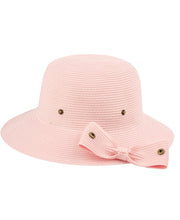 Load image into Gallery viewer, Poly Braid Bucket Sun Hat with Ribbon
